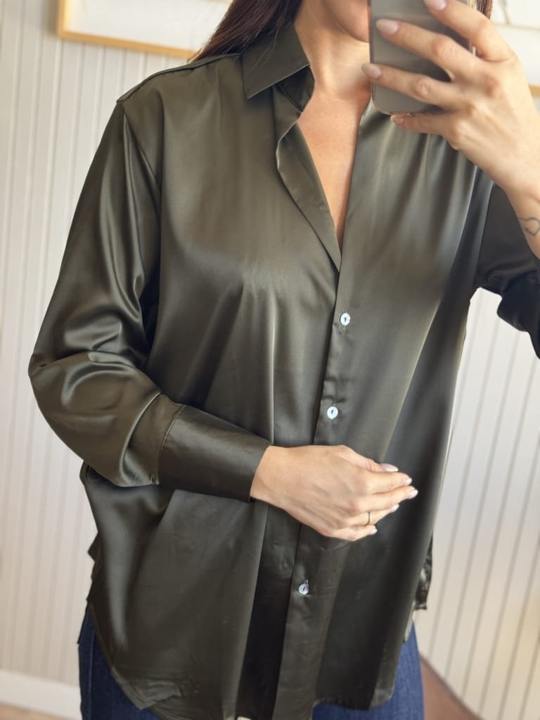 CAMISA SATENITA VERDE O - Image 3