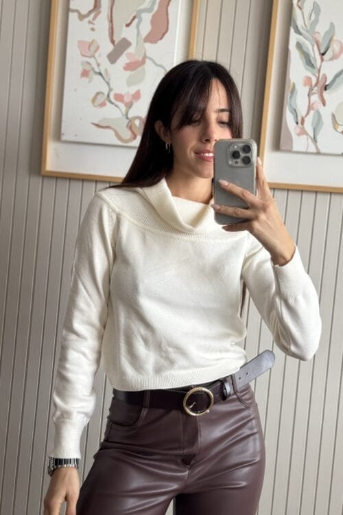 Alternative view of SWEATER ATIN NAT