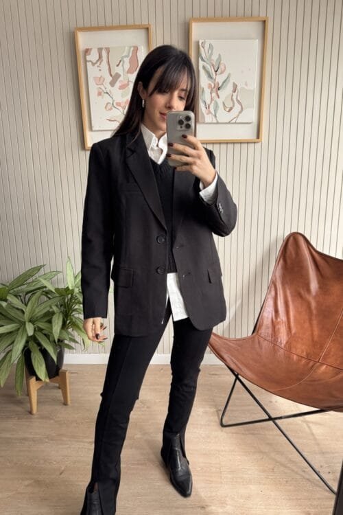 Alternative view of BLAZER ROLAR NEGRO