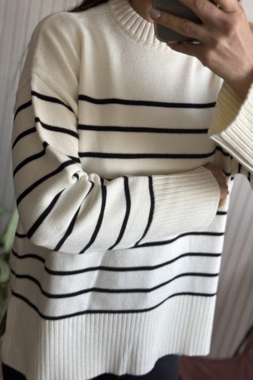 Alternative view of SWEATER CHER BLANCO