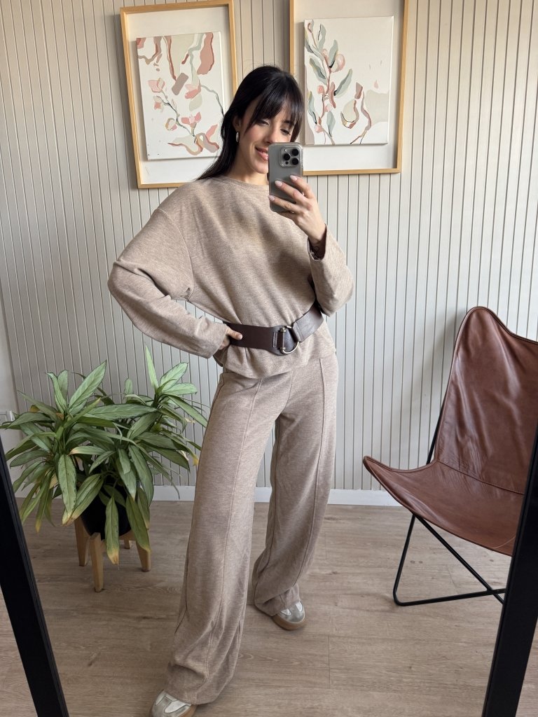 PANTALON VITO CAMEL - Image 3