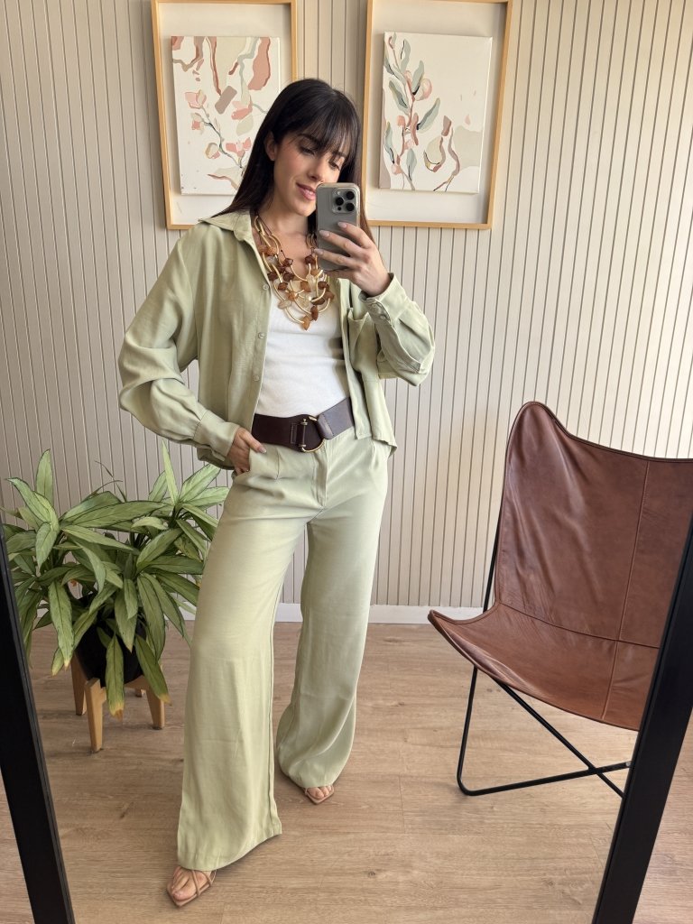 CAMISA ZARA VERDE - Image 2