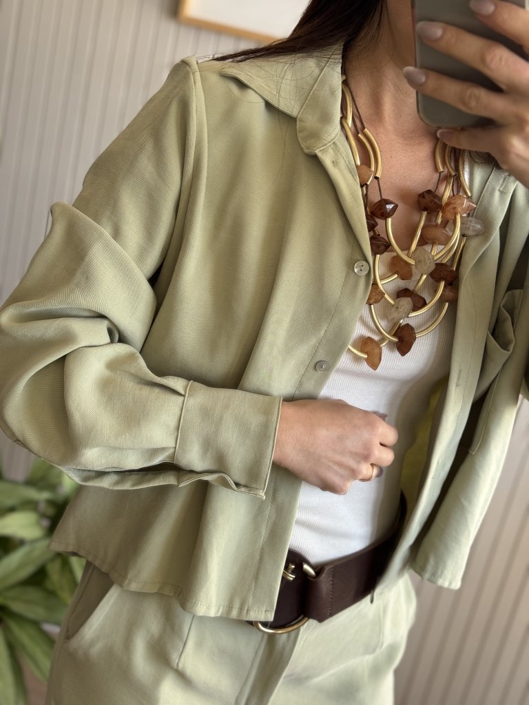 CAMISA ZARA VERDE - Image 3