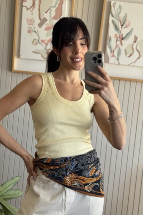 REMERA HELENA AMARILLO