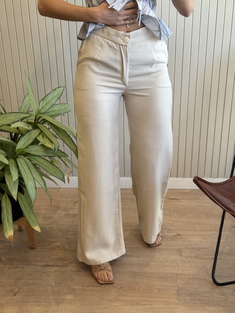PANTALON ZARA BEIGE