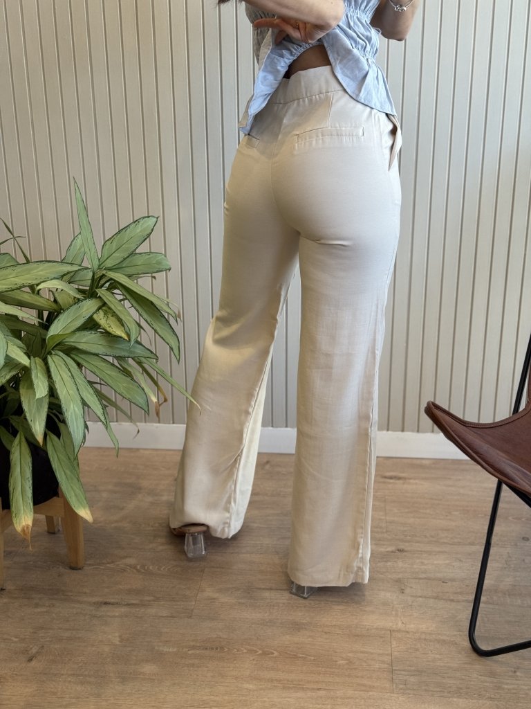 PANTALON ZARA BEIGE - Image 3