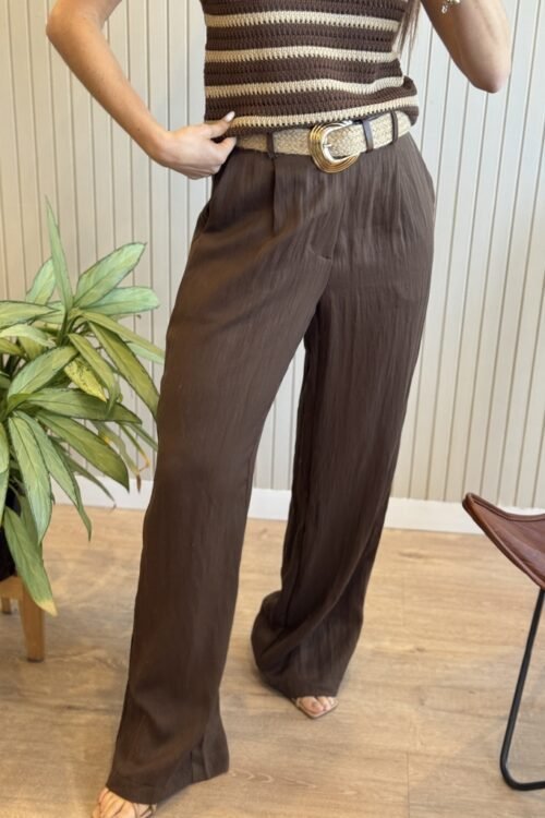 PANTALON LECA CHOCO