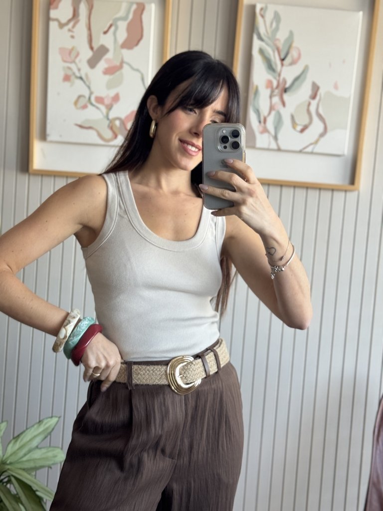 REMERA HELENA BEIGE - Image 2