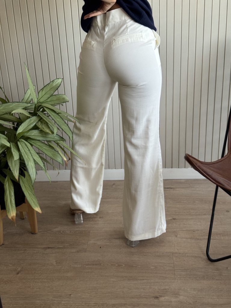 PANTALON ZARA BLANCO - Image 4