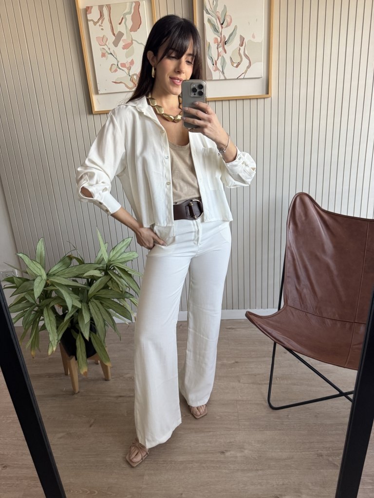 CAMISA ZARA BLANCA - Image 2