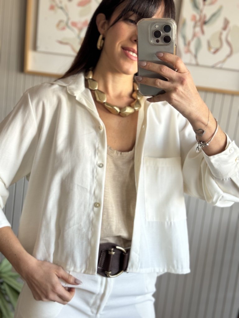 CAMISA ZARA BLANCA - Image 3