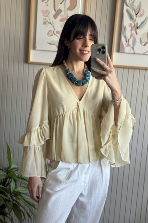 BLUSA MACA VAINILLA