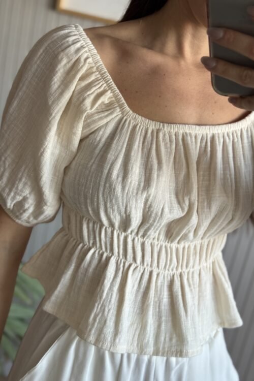 Alternative view of BLUSA MARGARET NUDE