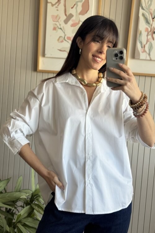 CAMISA BASICA BLANCA