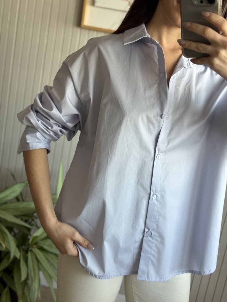 CAMISA BASICA CELESTE - Image 3