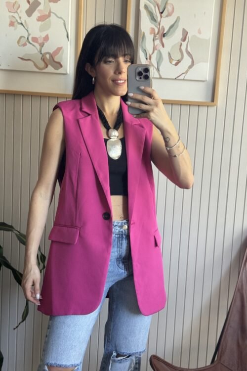 CHALECO UNDER FUCSIA