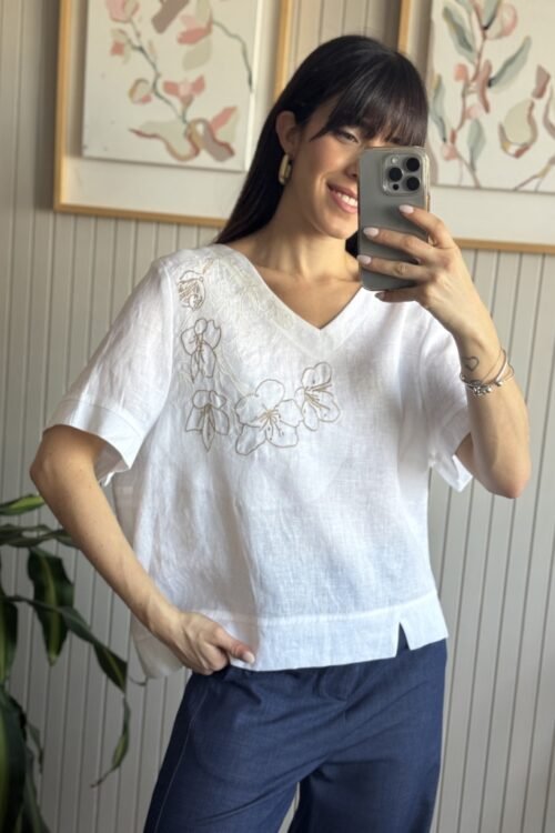 BLUSA CECI BLANCO