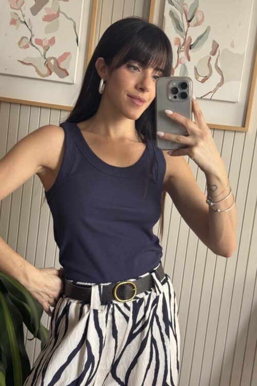 MUSCULOSA OLEIRA AZUL