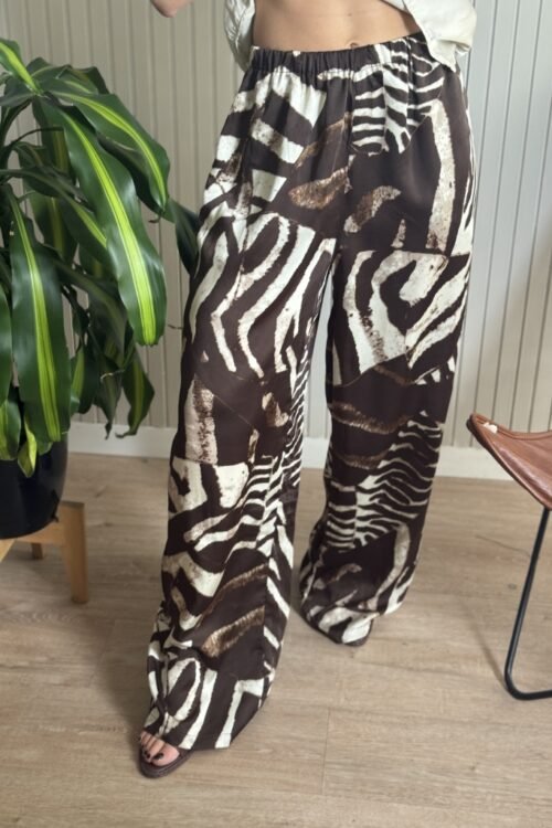 PANTALON ANIMAL BROWN