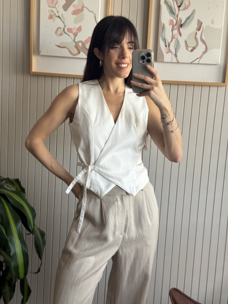 CHALECO LILIVET BLANCO - Image 2