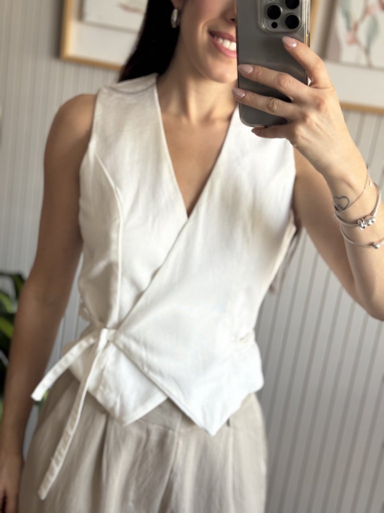 CHALECO LILIVET BLANCO - Image 3