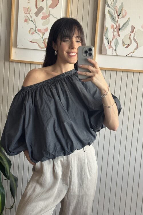 Alternative view of BLUSA OTELIA GRIS PL