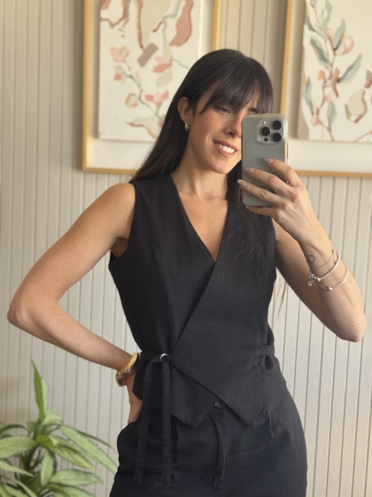 CHALECO LILIVET NEGRO