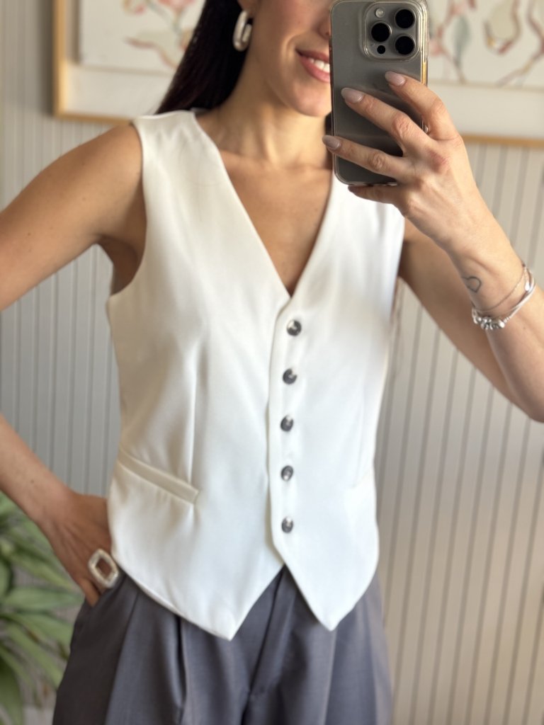 CHALECO BETY BLANCO - Image 3