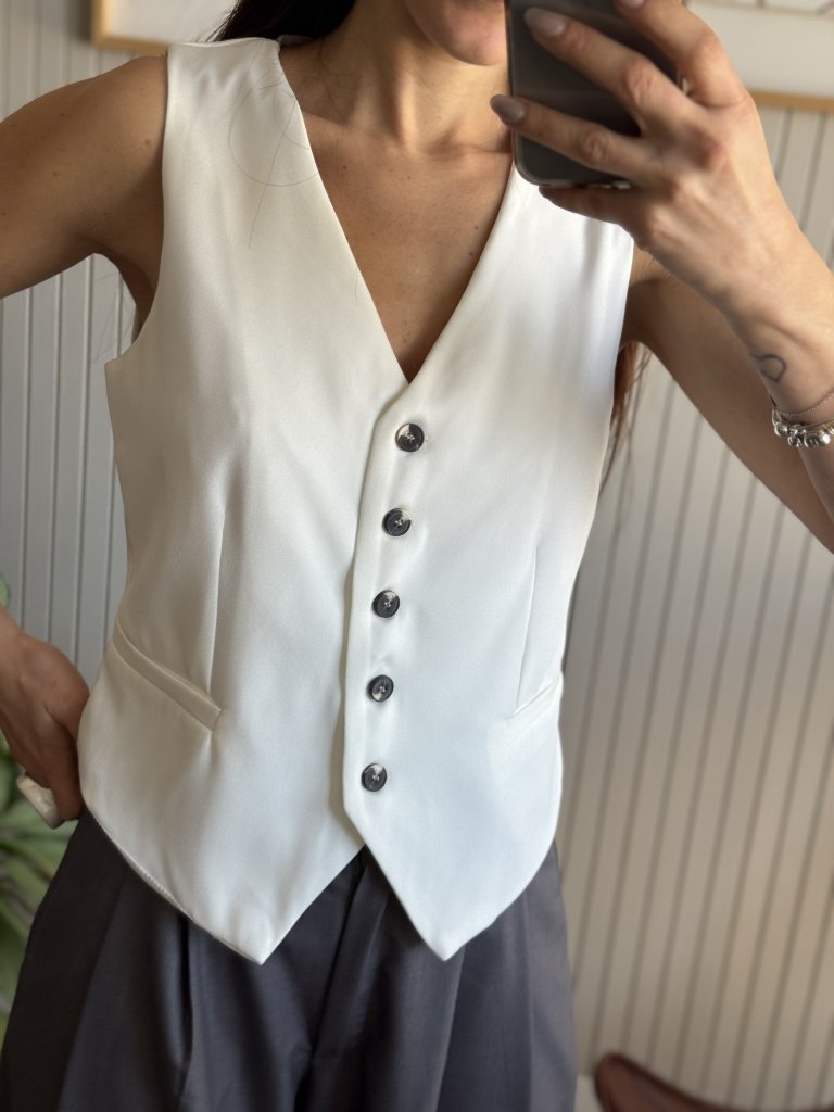 CHALECO BETY BLANCO - Image 4