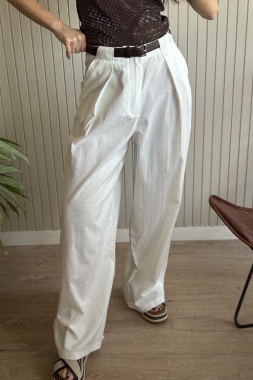 PANTALON NAVY BLANCO