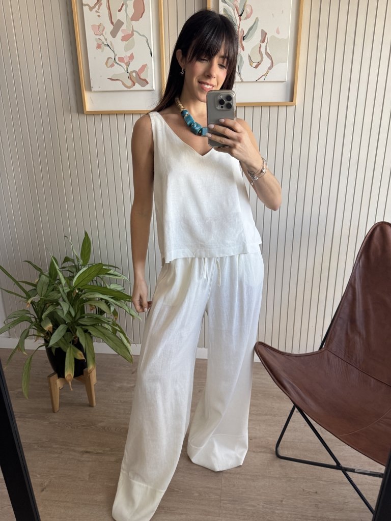 PANTALON ALDI BLANCO - Image 3