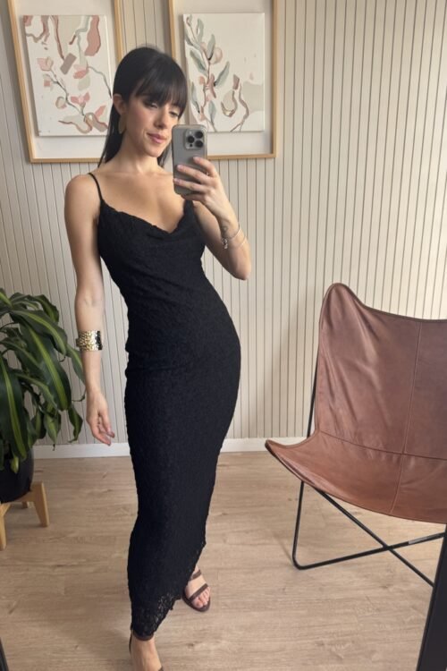 VESTIDO VENUS NEGRO