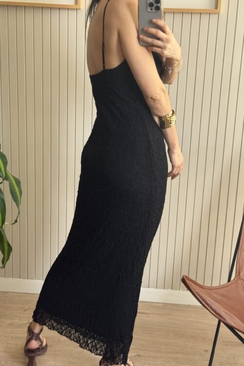 Alternative view of VESTIDO VENUS NEGRO