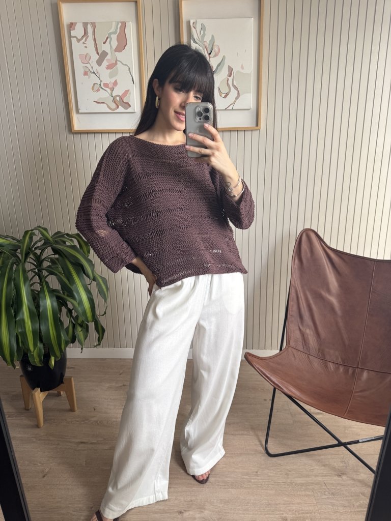 SWEATER CLAVEL CHOCOLATE - Image 2