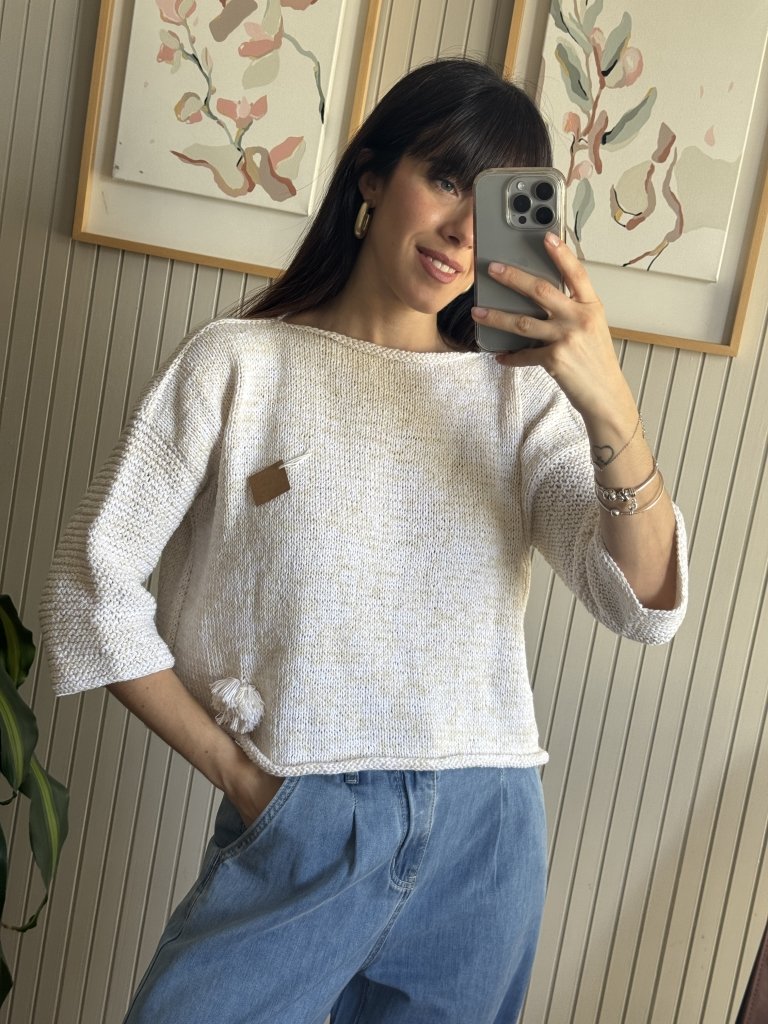 SWEATER PEONIA CASCARILLA