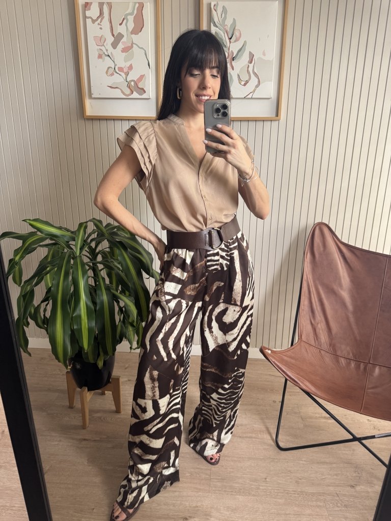 BLUSA GASPI BEIGE - Image 2