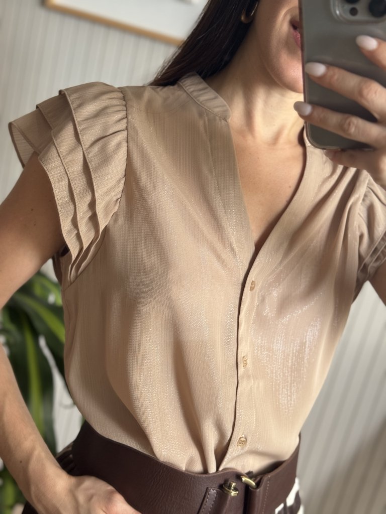 BLUSA GASPI BEIGE - Image 4