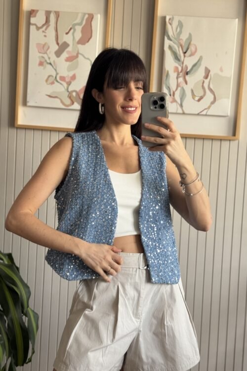 CHALECO LENT DENIM