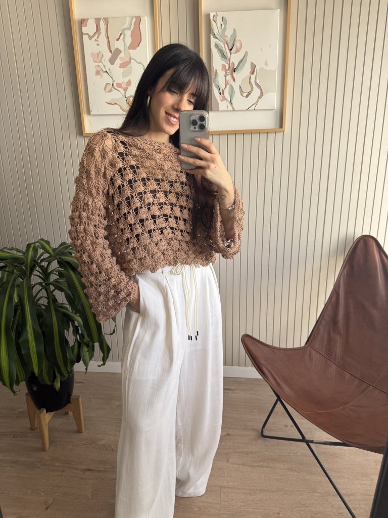 SWEATER LIRIO TOSTADO - Image 2