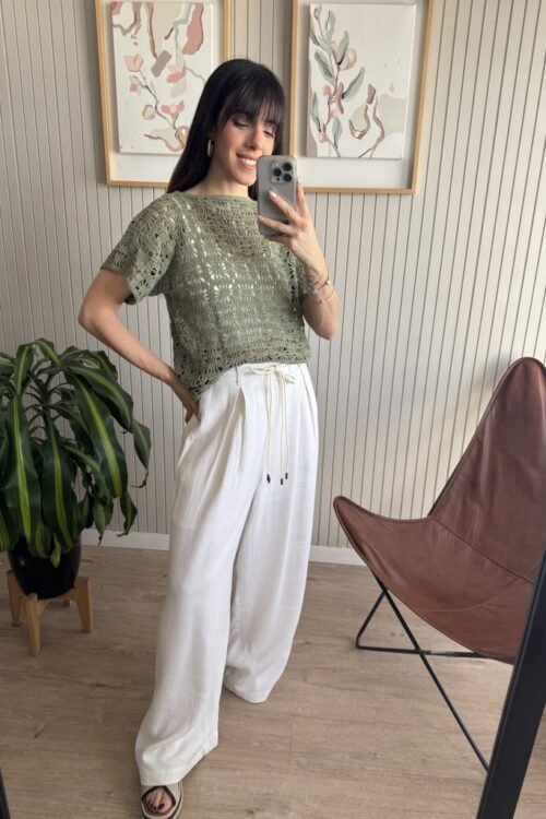 Alternative view of SWEATER UVARIA VERDE