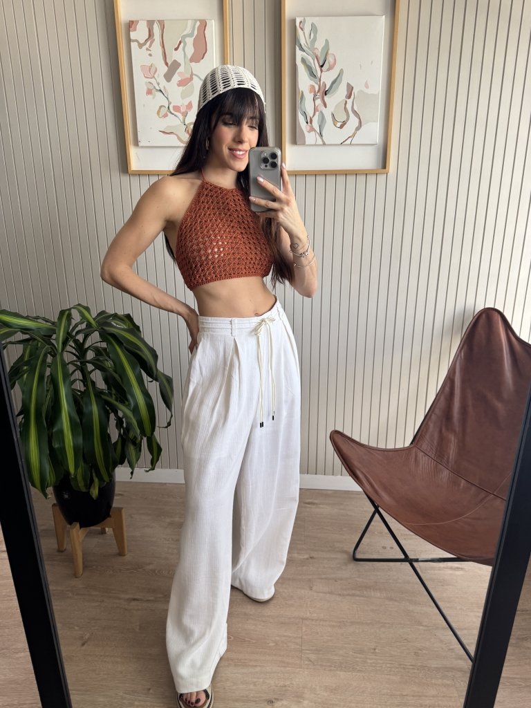 TOP HORTENSIA NARANJA - Image 2