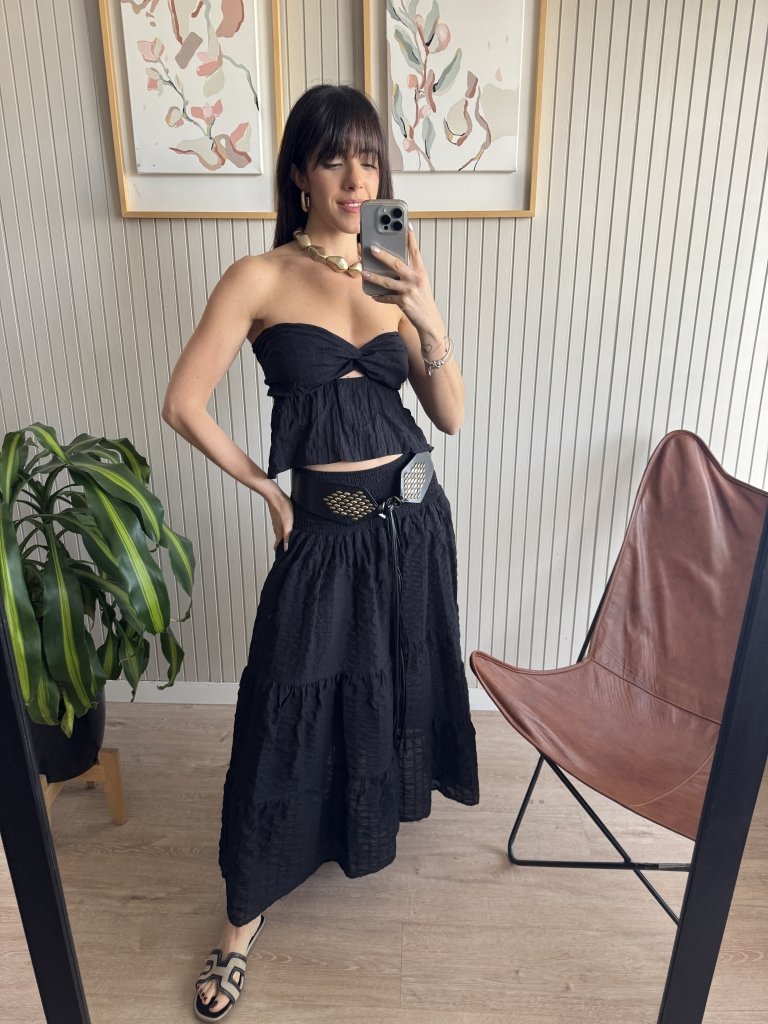 TOP FLOR NEGRO - Image 5