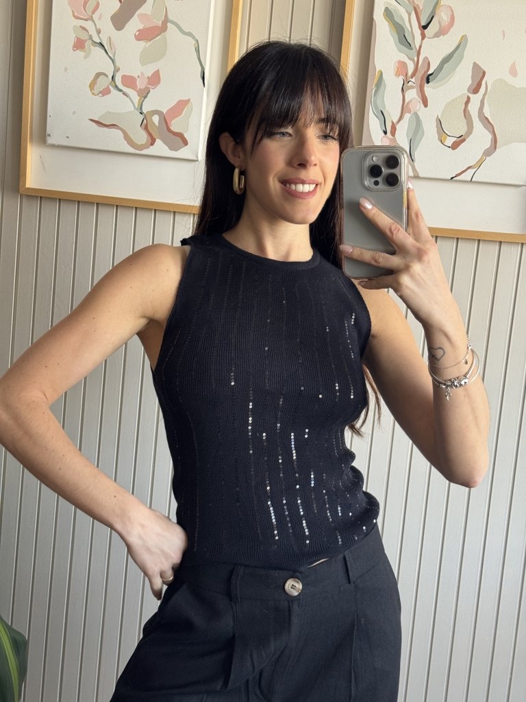 MUSCULOSA LENT NEGRA