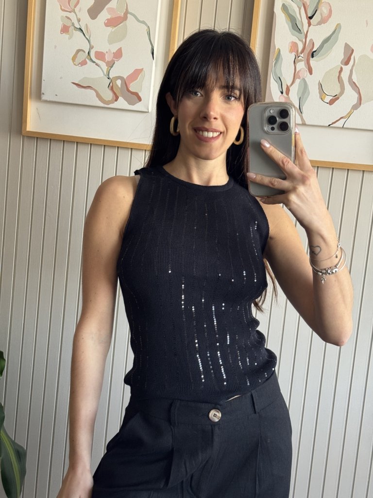 MUSCULOSA LENT NEGRA - Image 2