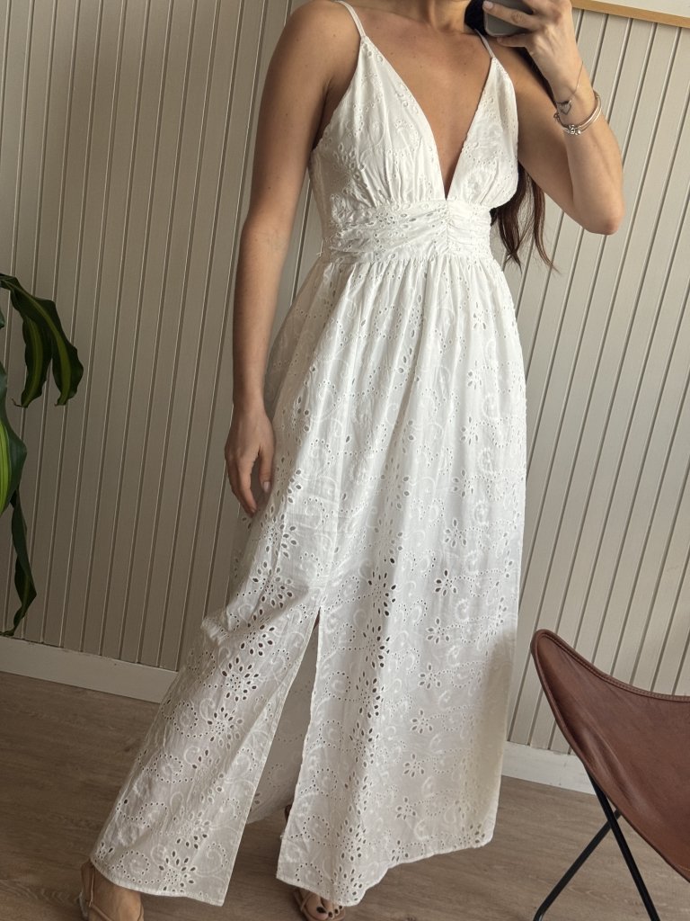 VESTIDO BRODERY BLANCO - Image 3