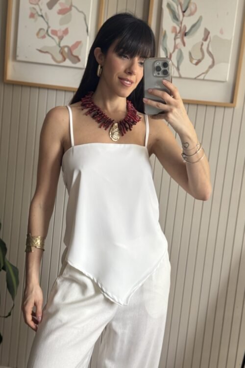 TOP TRIANGULO BLANCO