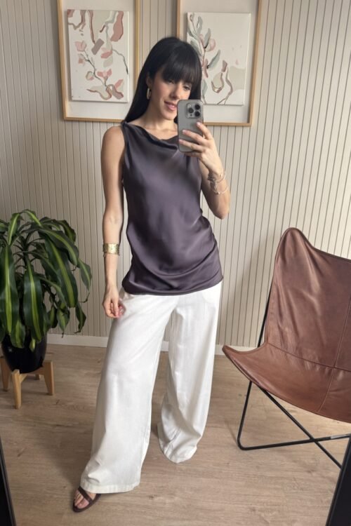 Alternative view of BLUSA ARYE VIOLET