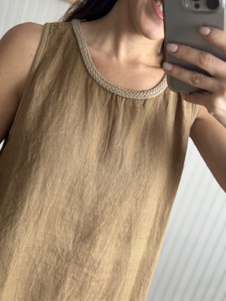 VESTIDO TANTA CAMEL - Image 3