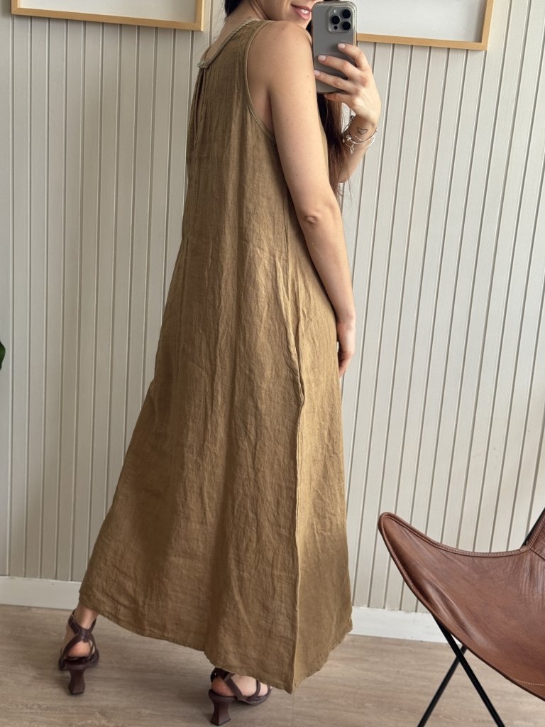 VESTIDO TANTA CAMEL - Image 5