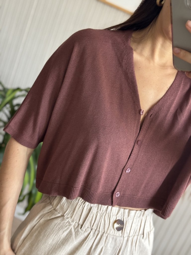 SAQUITO TEJIDO BORDO - Image 3